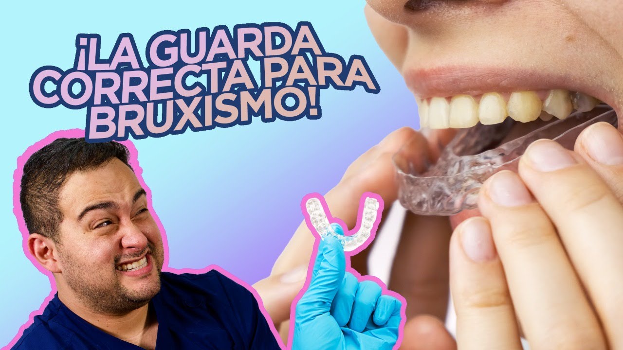 no puedo cerrar la boca con la férula de descarga